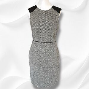 Banana Republic Wool Herringbone Dress Size 6